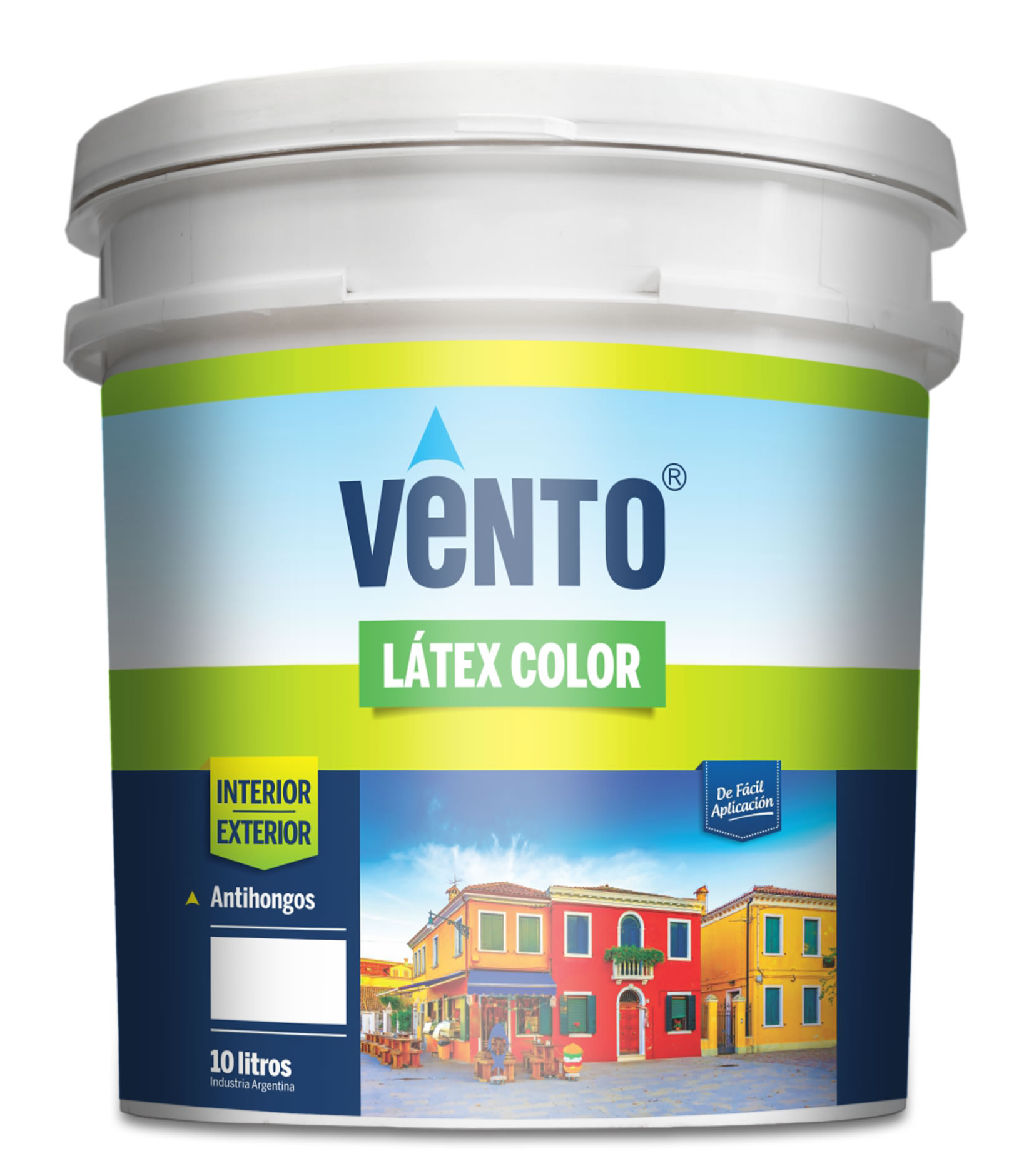 LATEX COLOR VERDE MANZANA X 10 Lt.