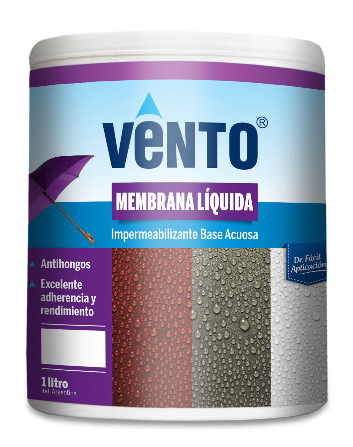 MEMBRANA VENTO BLANCA X 1 L (pack x 4)