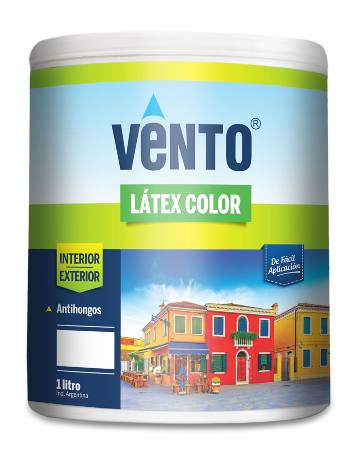 LATEX COLOR NUEVO CEMENTO X 1 Lt. (pack x 4)