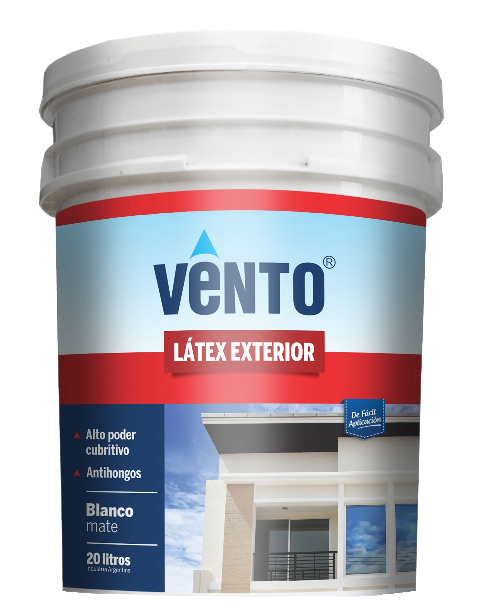 LATEX VENTO EXTERIOR BLANCO X 20 LTS.