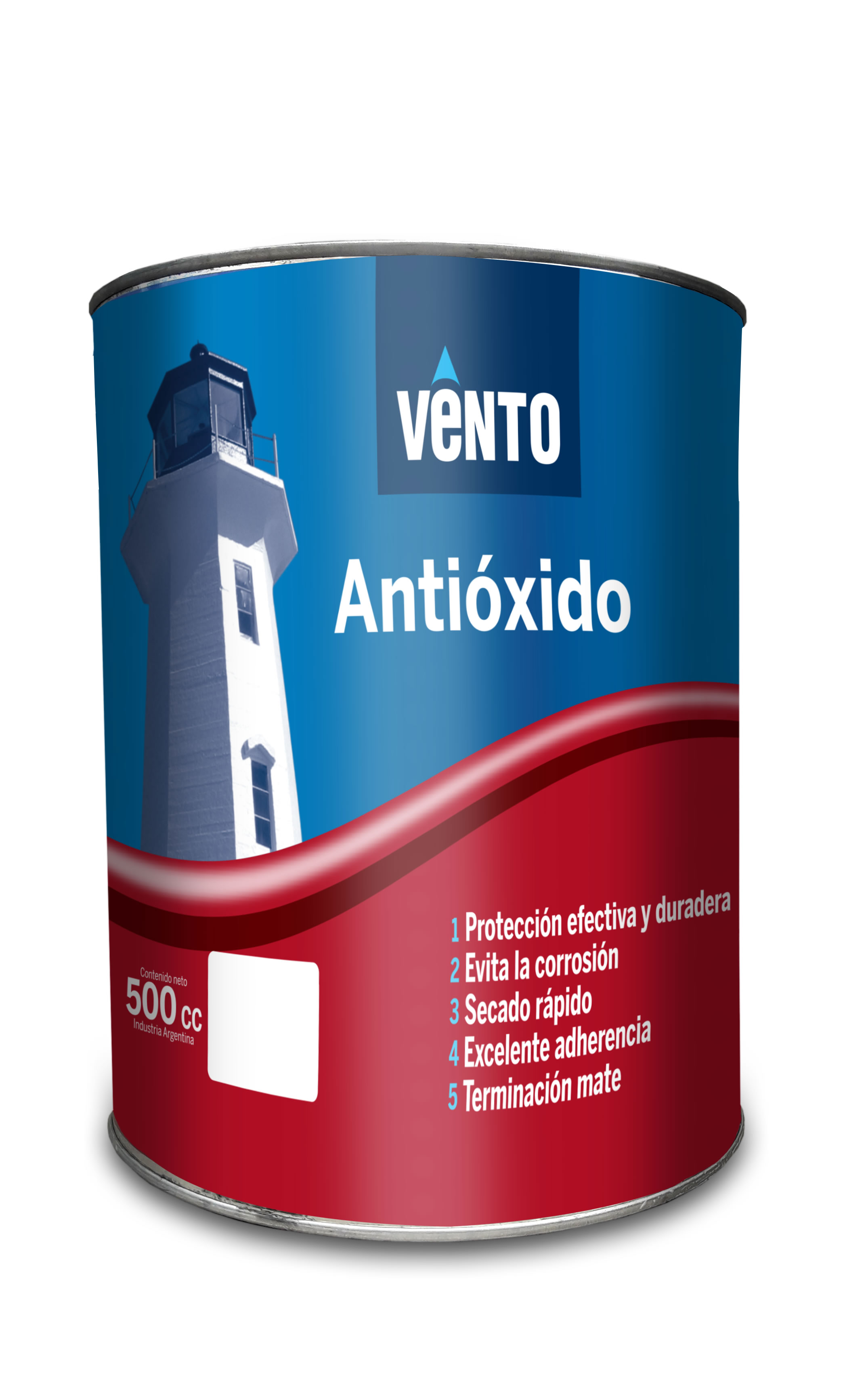VENTO ANTIOXIDO (PACK X 4) ROJO X 500 CC