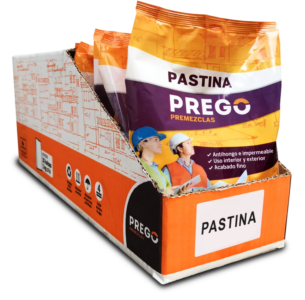 PASTINA PREGO TEJA  (caja 10 x  kg)